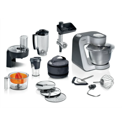 Кухонная машина Bosch MUM58359 черный/серый
