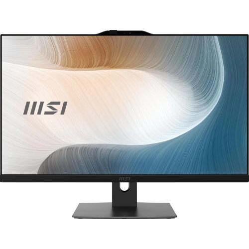 Моноблок MSI Modern AM272P 1M-682XRU (9S6-AF8231-682) 27" Full HD Core 3 100U (1.2) 16Gb SSD512Gb noOS GbitEth WiFi 120W клав. мышь черный