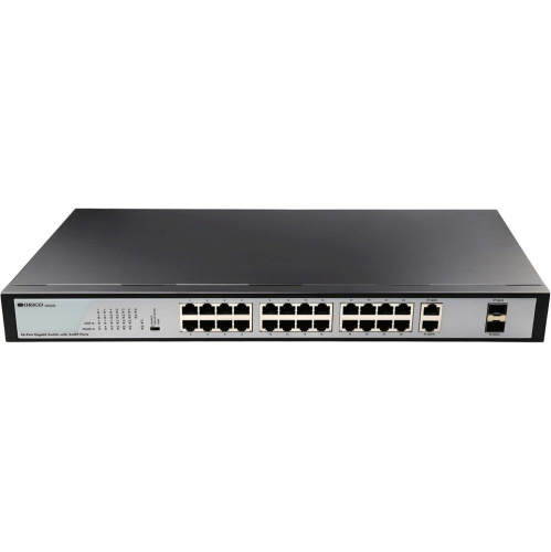 Коммутатор неуправляемый Origo OS2228 OS2228/A1A 26x1Гбит/с 2SFP