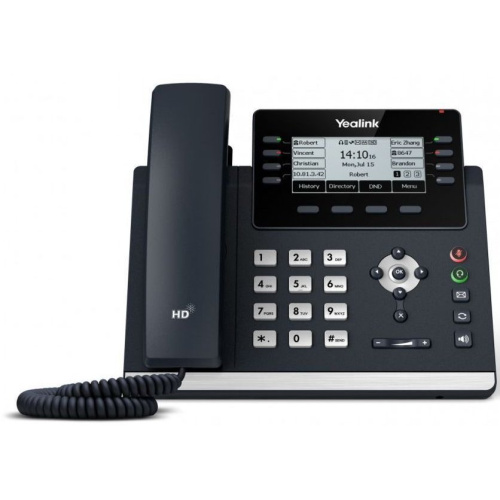 Телефон SIP Yealink SIP-T43U черный