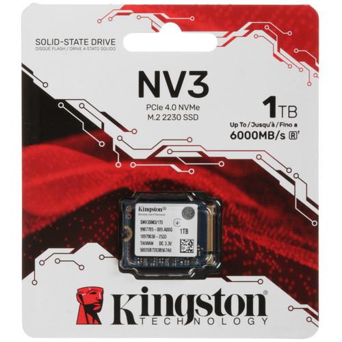 1000 ГБ M.2 NVMe накопитель Kingston NV3 [SNV3SM3/1T0]