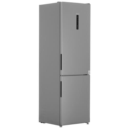 Холодильник с морозильником   Haier CEF538CSG серебристый