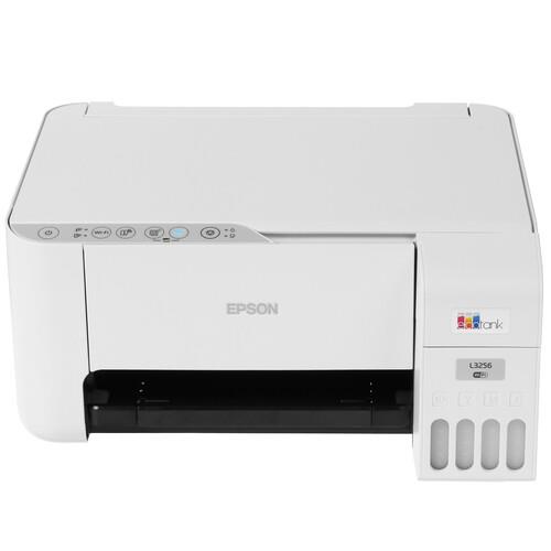 МФУ струйное Epson L3256 МФУ струйное Epson L3256 — Панель управления и лотки