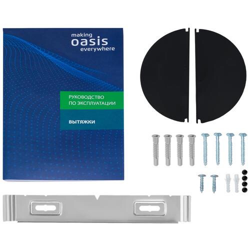 Вытяжка наклонная Oasis NF-60B черный/черный Вытяжка наклонная Oasis NF-60B черный/черный — Внешний вид с другого ракурса