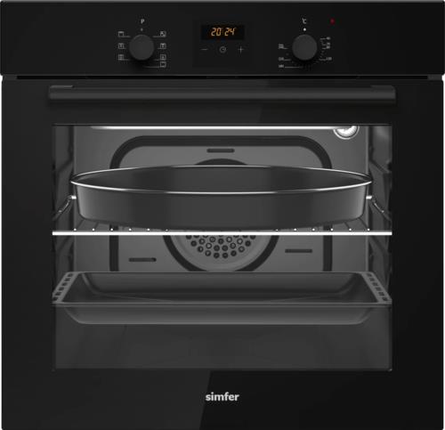 Электрический духовой шкаф Simfer B6EB58077 черный