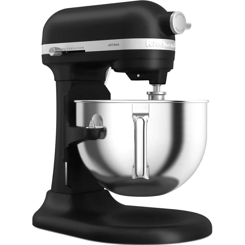 Миксер KitchenAid 5KSM60SPXEBM Artisan черный матовый — фотография 3