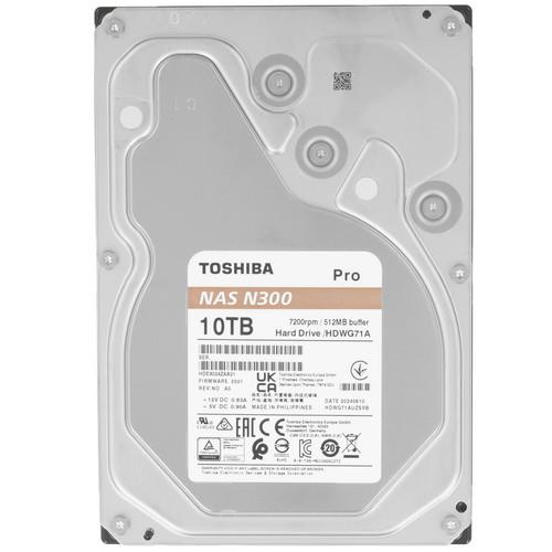 10 ТБ Жесткий диск Toshiba N300 Pro [HDWG71AAZSTB]