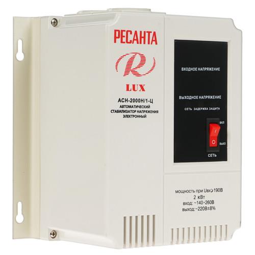 Стабилизатор напряжения Ресанта АСН-2000 Н/1-Ц Lux