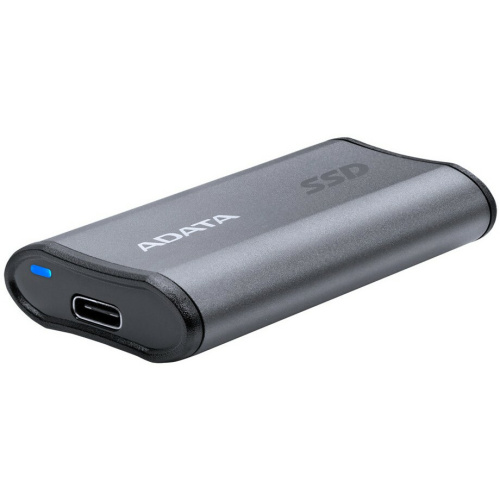 SSD A-DATA SE880 (AELI-SE880-500GCGY), 500GB External, USB 3.2 TypeC, R/W -2000/2000 MB/s 3D-NAND, серый