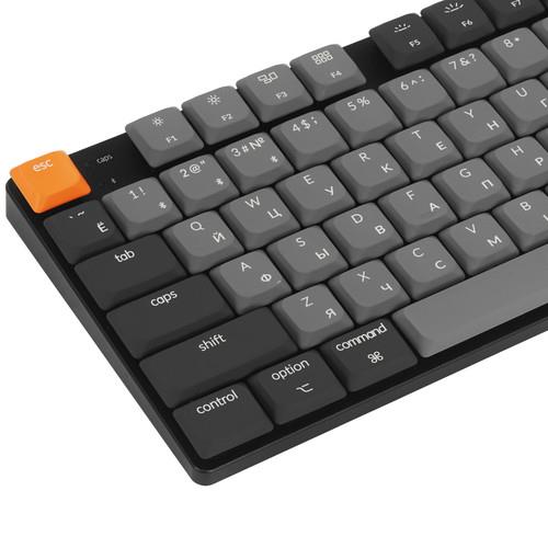 Клавиатура проводная + беспроводная Keychron K5 Version 2 Клавиатура проводная + беспроводная Keychron K5 Version 2 — Подсветка и детали исполнения