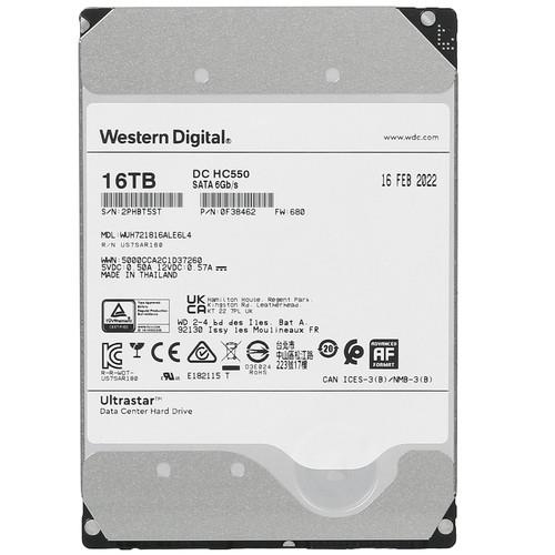 16 ТБ Жесткий диск WD Ultrastar DC HC550 [0F38462]