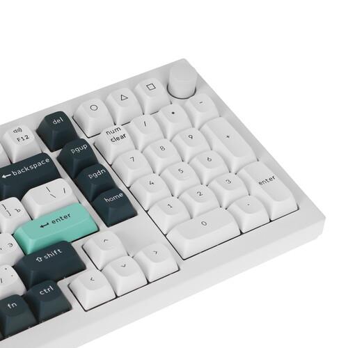 Клавиатура проводная + беспроводная Keychron Q5 HE Клавиатура проводная + беспроводная Keychron Q5 HE — Профиль корпуса и эргономика