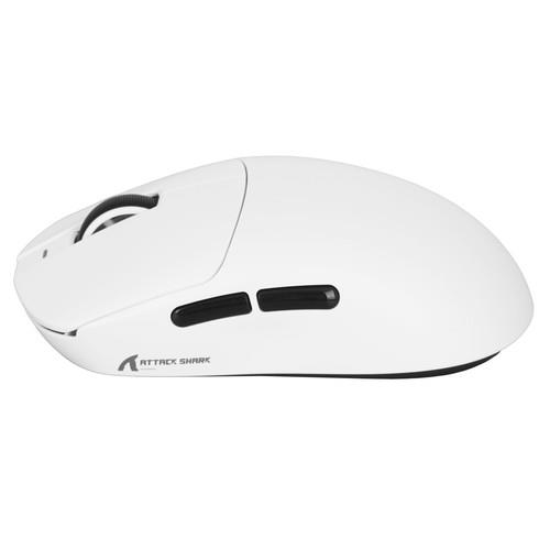 Мышь беспроводная/проводная Attack Shark X8Pro белый Мышь беспроводная/проводная Attack Shark X8Pro белый — Профиль корпуса и посадка