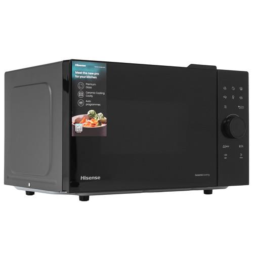 Микроволновая печь Hisense H23MOBSD2H4 черный Микроволновая печь Hisense H23MOBSD2H4 черный — Дополнительный ракурс