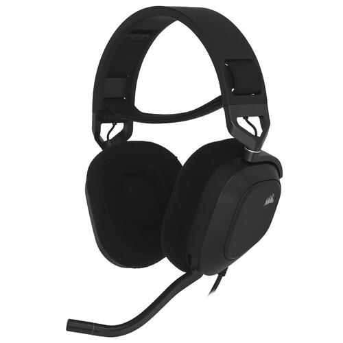 Проводные наушники Corsair HS80 RGB USB  черный 2021