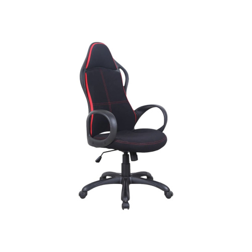 Кресло руководителя BRABIX Premium Force EX-516 (531571) ткань, черное/вставки красные