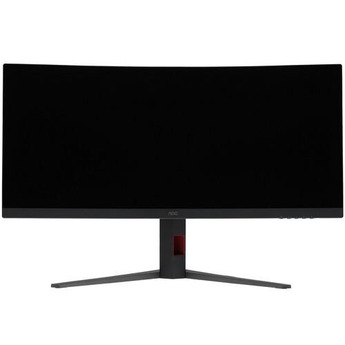 34" Монитор AOC CU34G4 черный 34" Монитор AOC CU34G4 черный — Матрица, рамки и подставка