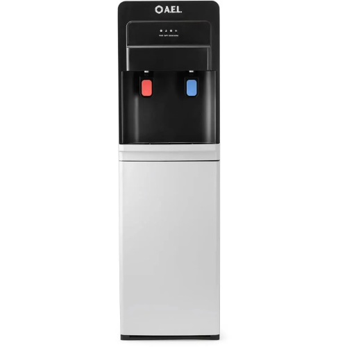 Кулер AEL LD-AEL-805a напольный электронный черный/белый