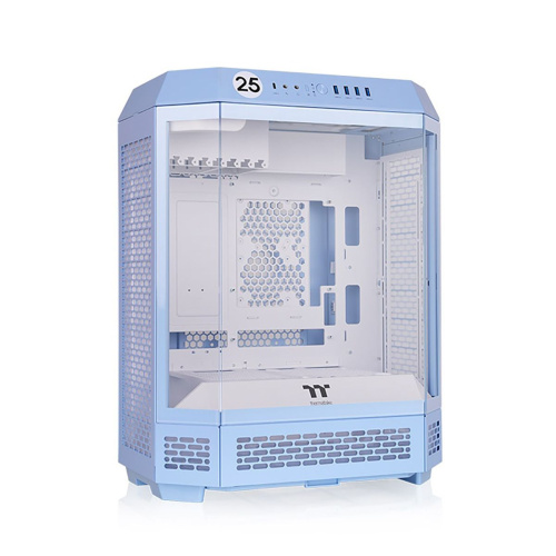 Корпус Thermaltake The Tower 600 Hydrangea голубой (CA-1Z1-00MFWN-00) без БП ATX 11x120mm 5x140mm 4xUSB3.0 audio bott PSU