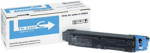 Тонер-картридж Kyocera 1T02NTCNL0 TK-5160C 12 000 стр. Cyan для P7040cdn