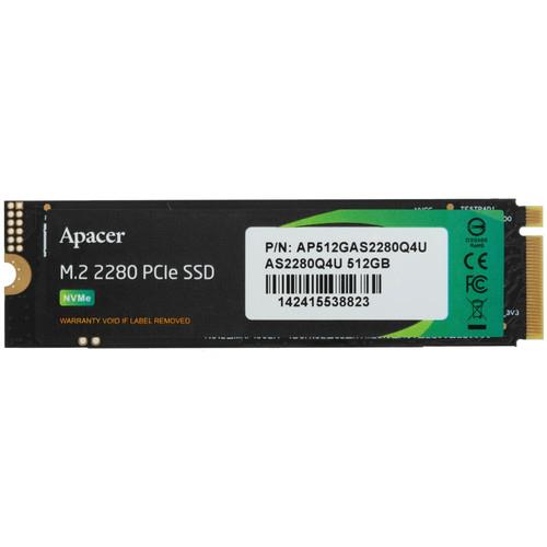 512 ГБ M.2 NVMe накопитель Apacer AS2280Q4U [AP512GAS2280Q4U-1]