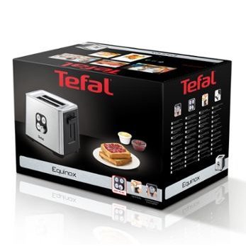 Тостер Tefal TT420D30 900Вт серебристый — фотография 5