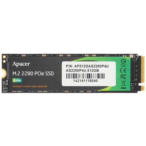 512 ГБ M.2 NVMe накопитель Apacer AS2280P4U [AP512GAS2280P4U-1]