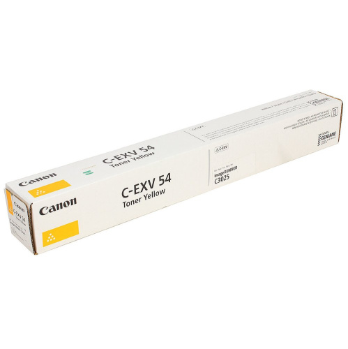Тонер Canon C-EXV54Y 1397C002 желтый туба для копира C3025i