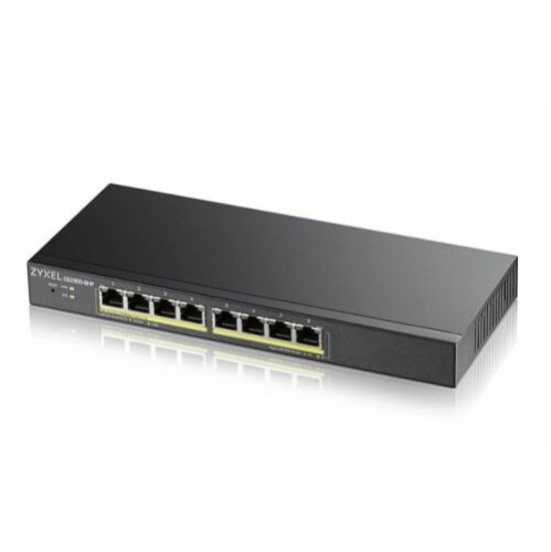 Коммутатор Zyxel GS1900-8HP v3 (GS1900-8HP-EU0103F) 8G 8PoE 8PoE+ 70W