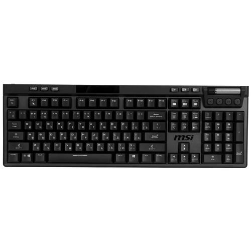 Клавиатура проводная + беспроводная MSI STRIKE PRO Клавиатура проводная + беспроводная MSI STRIKE PRO — Разъёмы, кабель или беспроводной комплект