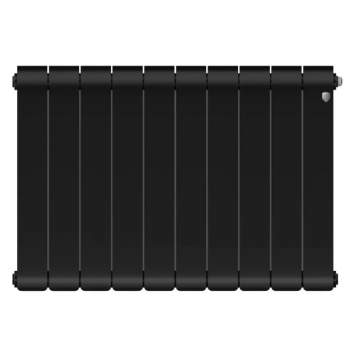 Биметаллический радиатор отопления  Royal Thermo Infinity 500 10 Секций Noir Sable
