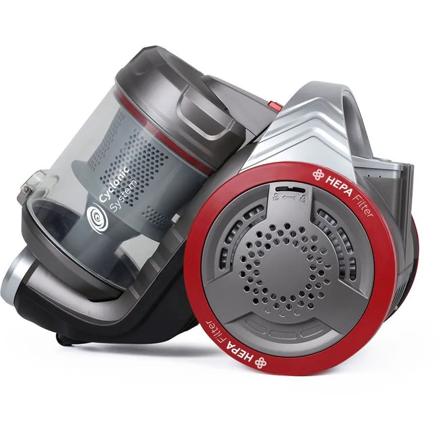 Пылесос BQ VC1606C Gray-red — фото 2