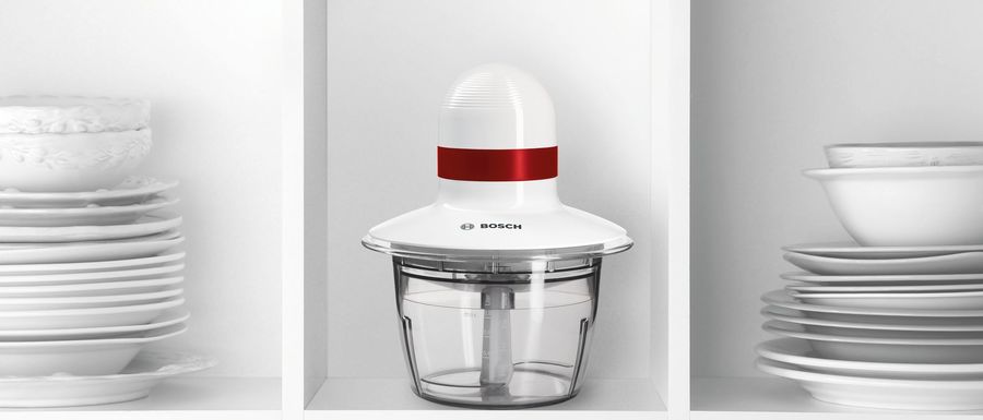 Измельчитель Bosch MMRP1000 белый/красный — фотография 2