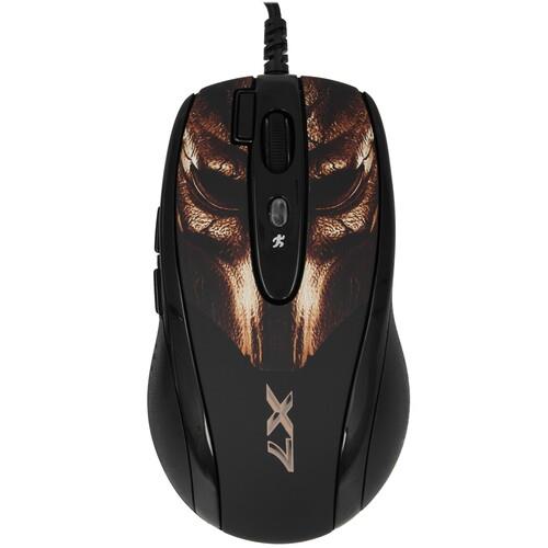 Мышь проводная A4Tech XL-750BH черный Мышь проводная A4Tech XL-750BH черный — Кнопки, колесо и покрытие