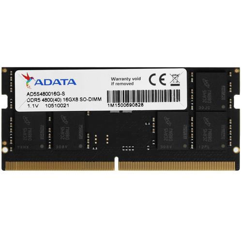 Оперативная память SODIMM ADATA [AD5S480016G-S] 16 ГБ