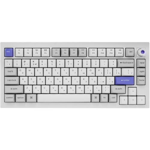 Клавиатура проводная Keychron Q1 HE 8K Клавиатура проводная Keychron Q1 HE 8K — Клавиши, переключатели и раскладка