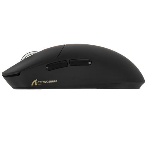 Мышь беспроводная/проводная Attack Shark X8Pro черный Мышь беспроводная/проводная Attack Shark X8Pro черный — Подсветка и дополнительные элементы