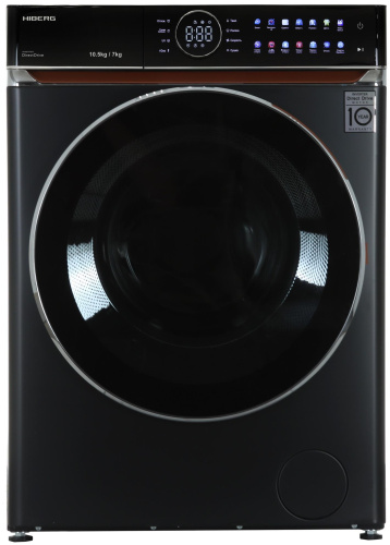 Стирально-сушильная машина HIBERG i-DDQ10 - 10714 B черный
