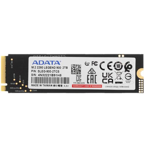 2000 ГБ M.2 NVMe накопитель ADATA LEGEND 900 [SLEG-900-2TCS]