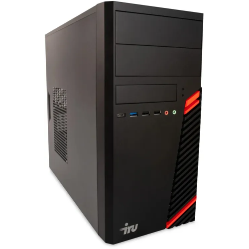 ПК IRU Planio 310H6SM (2162845) MT i3 12100F (3.3) 8Gb SSD256Gb GT610 2Gb без ОС GbitEth 400W черный (RUS)