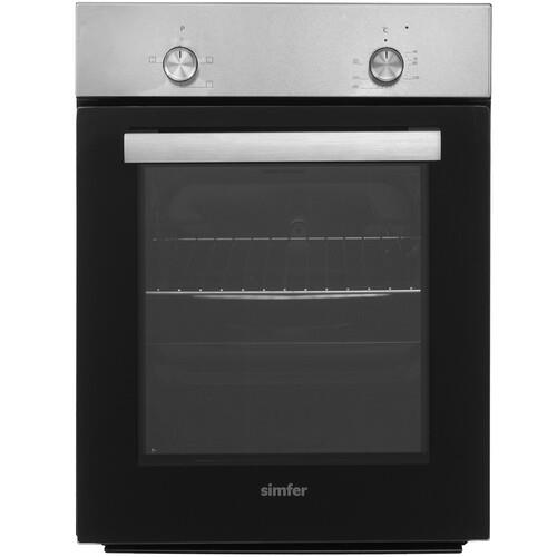 Электрический духовой шкаф Simfer B4EM04070 серебристый
