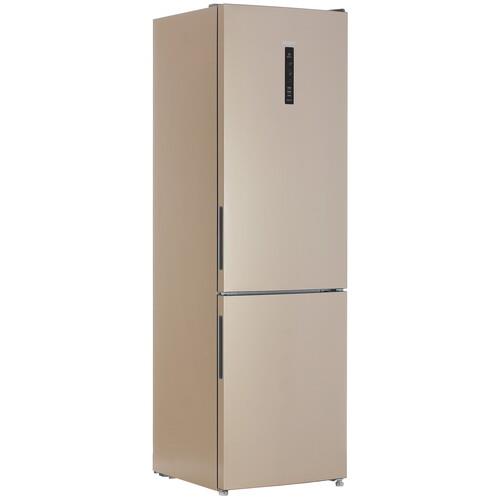 Холодильник с морозильником   Haier CEF537AGG золотистый