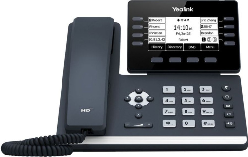 Телефон SIP Yealink SIP-T53W черный