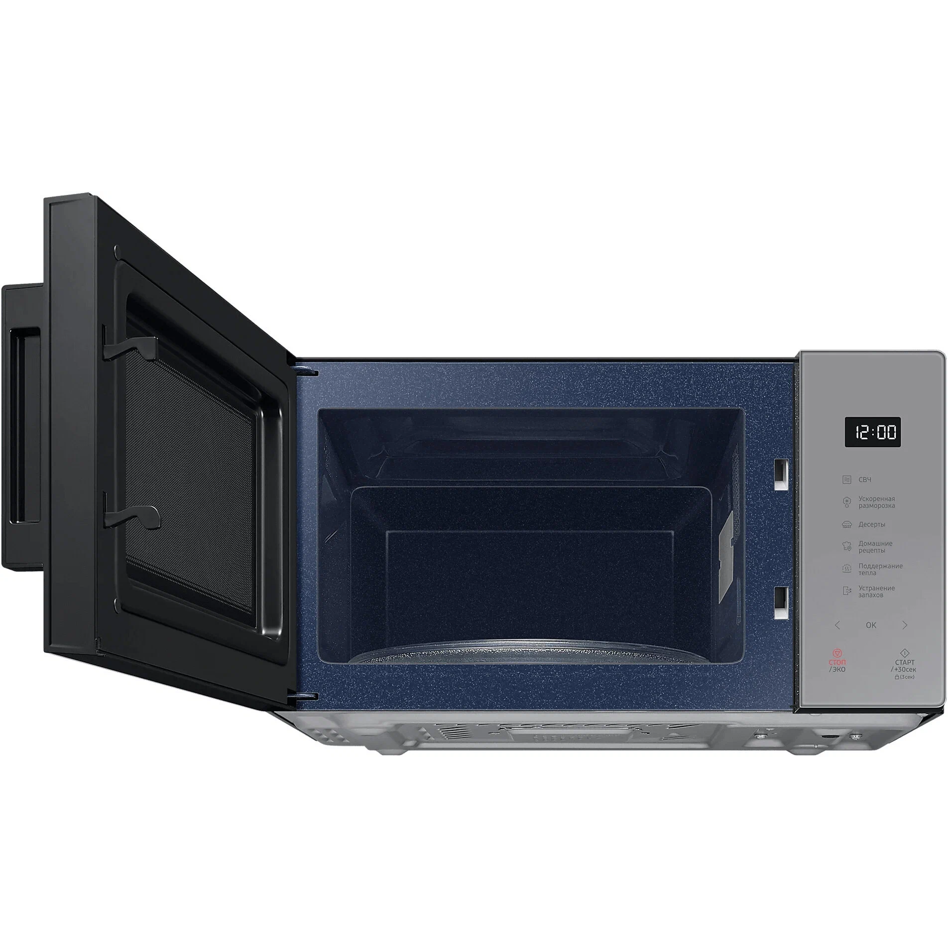 Микроволновая печь Samsung MS23T5018AG/BW серый — фотография 3