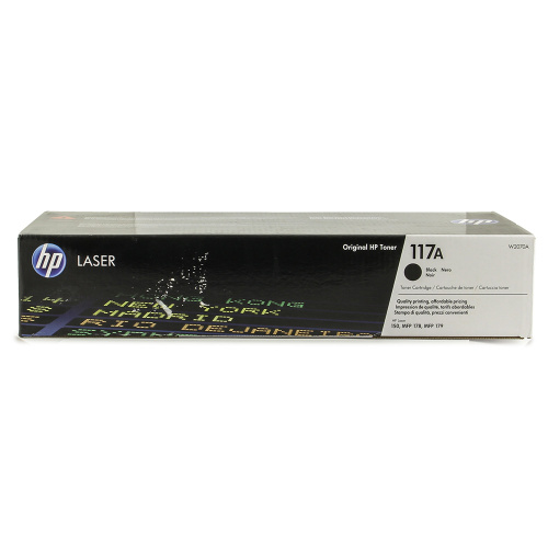 Картридж лазерный HP 117 W2070A черный (1000стр.) для HP Laser 150/MFP 178/179