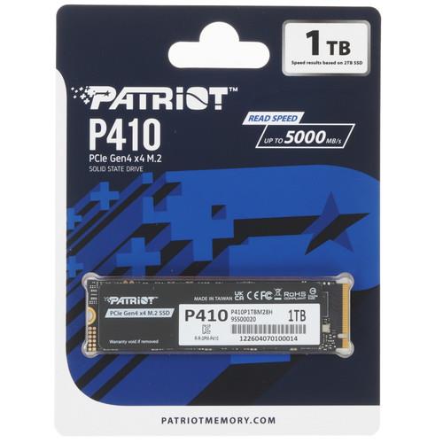 1000 ГБ M.2 NVMe накопитель Patriot P410 [P410P1TBM28H]