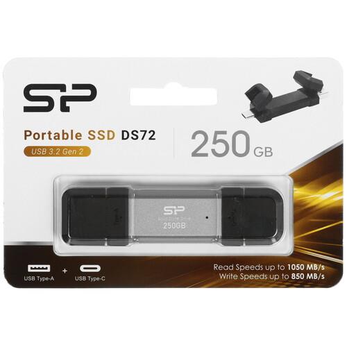 250 ГБ Внешний SSD Silicon Power DS72 [SP250GBUC3S72V1G]