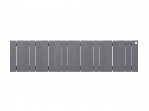 Биметаллический радиатор отопления  Royal Thermo Pianoforte 300 20 Секций Silver Satin