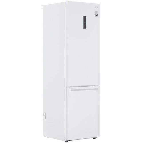 Холодильник с морозильником   LG GC-B509SQSM белый