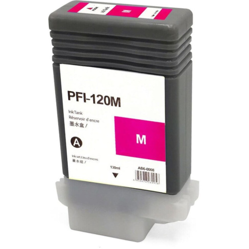 Картридж струйный NV Print PFI-120M (NV-2887C001) Magenta для Canon imagePROGRAF TM-200/205/300/305 (130 мл)